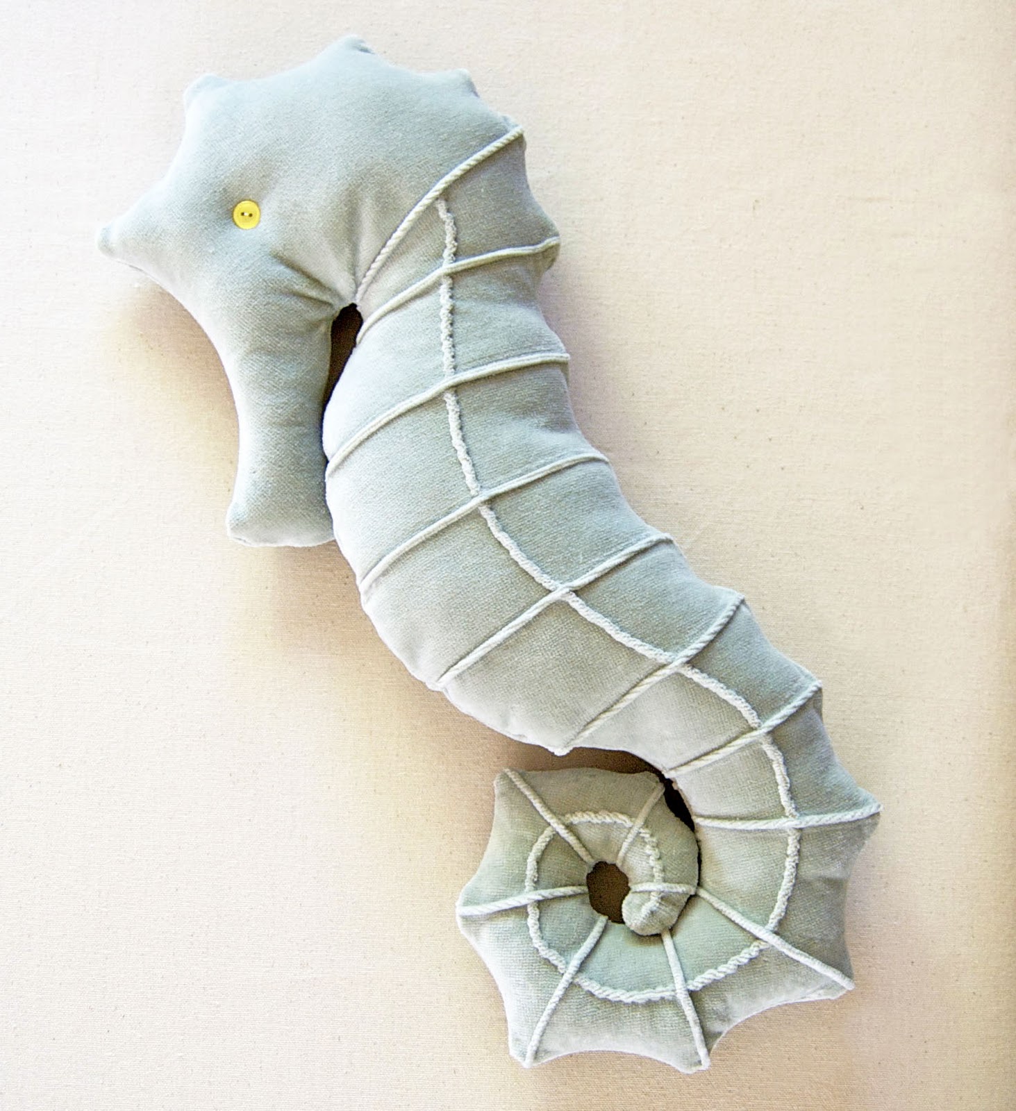 seahorse plush pattern