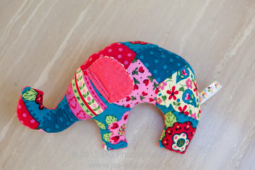 Elephant Stuffie by By Hand