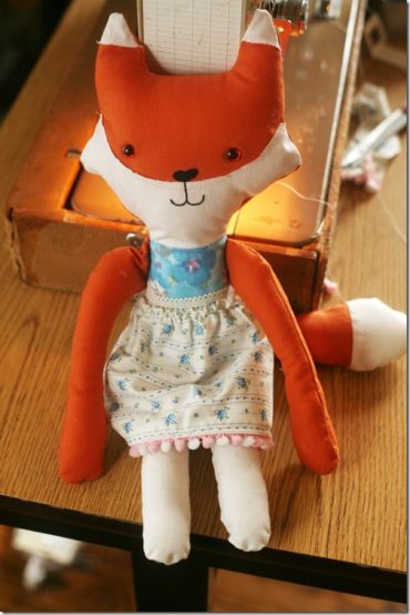 Fox Stuffed Animal Pattern by D.I.Y. Louisville