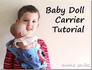 10 Free Doll Carrier Tutorials