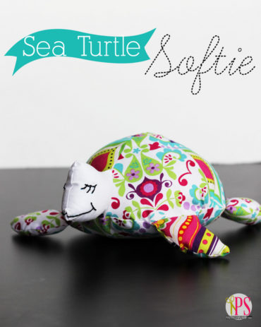 Sea Turtle Softie Sewing Pattern