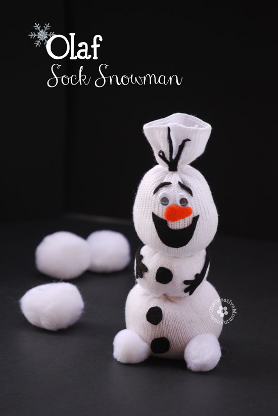 DIY Mini Felt Snowman