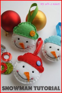 Snowmen Tutorial - Cover Page
