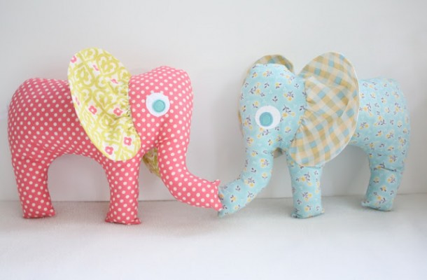 18 Elephant Plushie Patterns Free! | Plushie Patterns