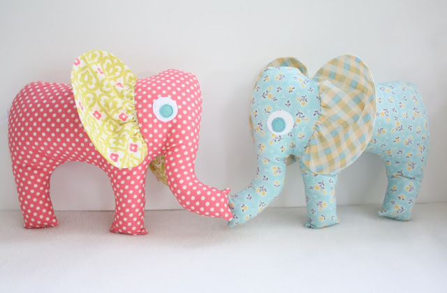 18 Elephant Plushie Patterns Free! | Plushie Patterns