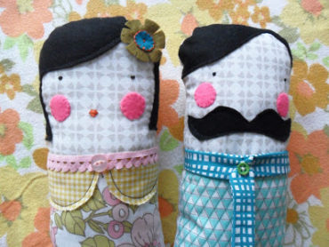 Monsieur et Madame Lolly Doll Tutorial