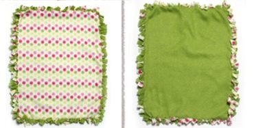 How to Make a No Sew Doll Blanket